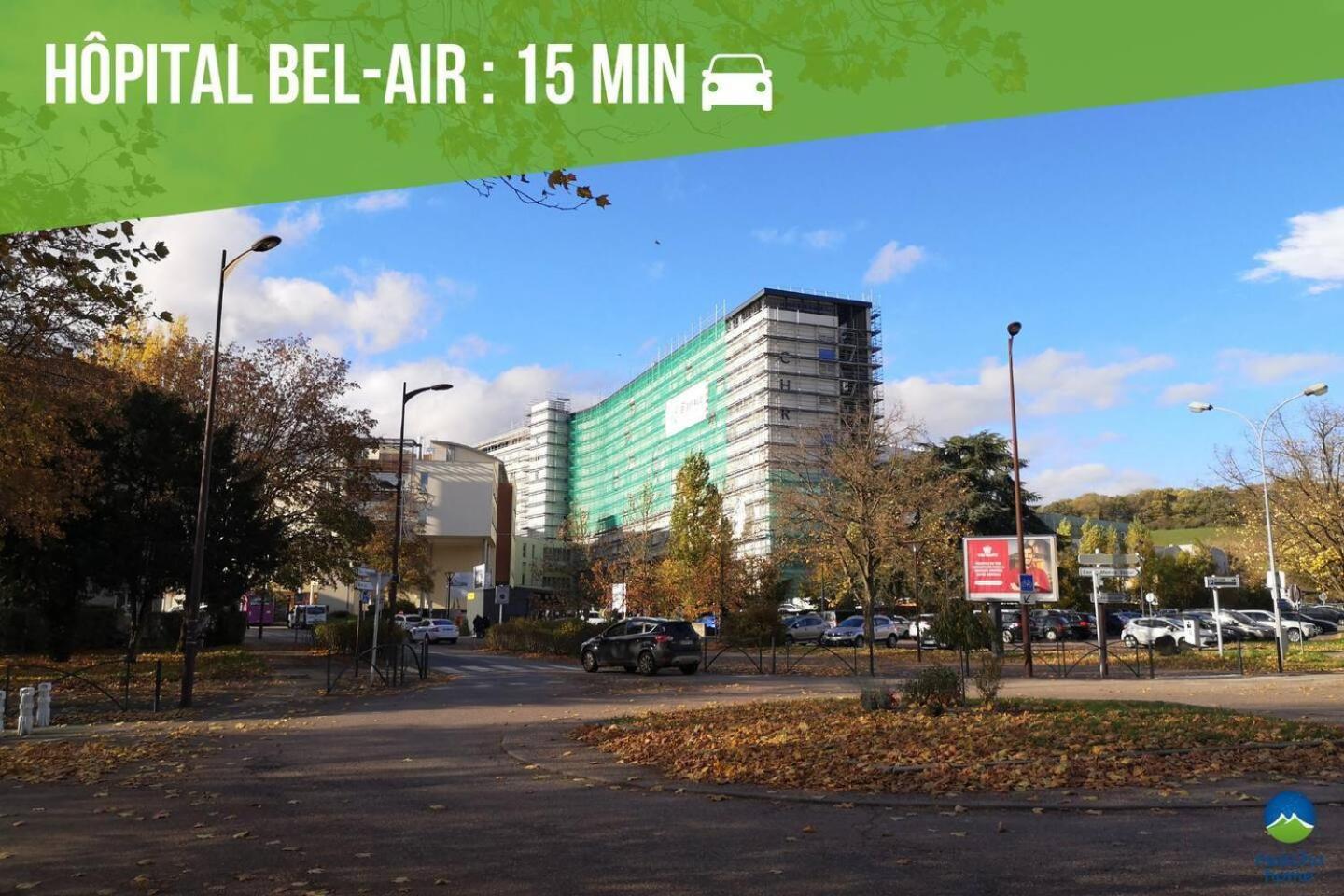 1 Studio & 4 Appts - 1 A 4 Lits - 1 A 7 Pers - 1 Immeuble - Confort, Flexibilite ------ English - 1 Studio & 4 Apts - 1 To 4 Beds - 1 To 7 Guests - Same Building - Comfort, Flexibility Hayange Buitenkant foto