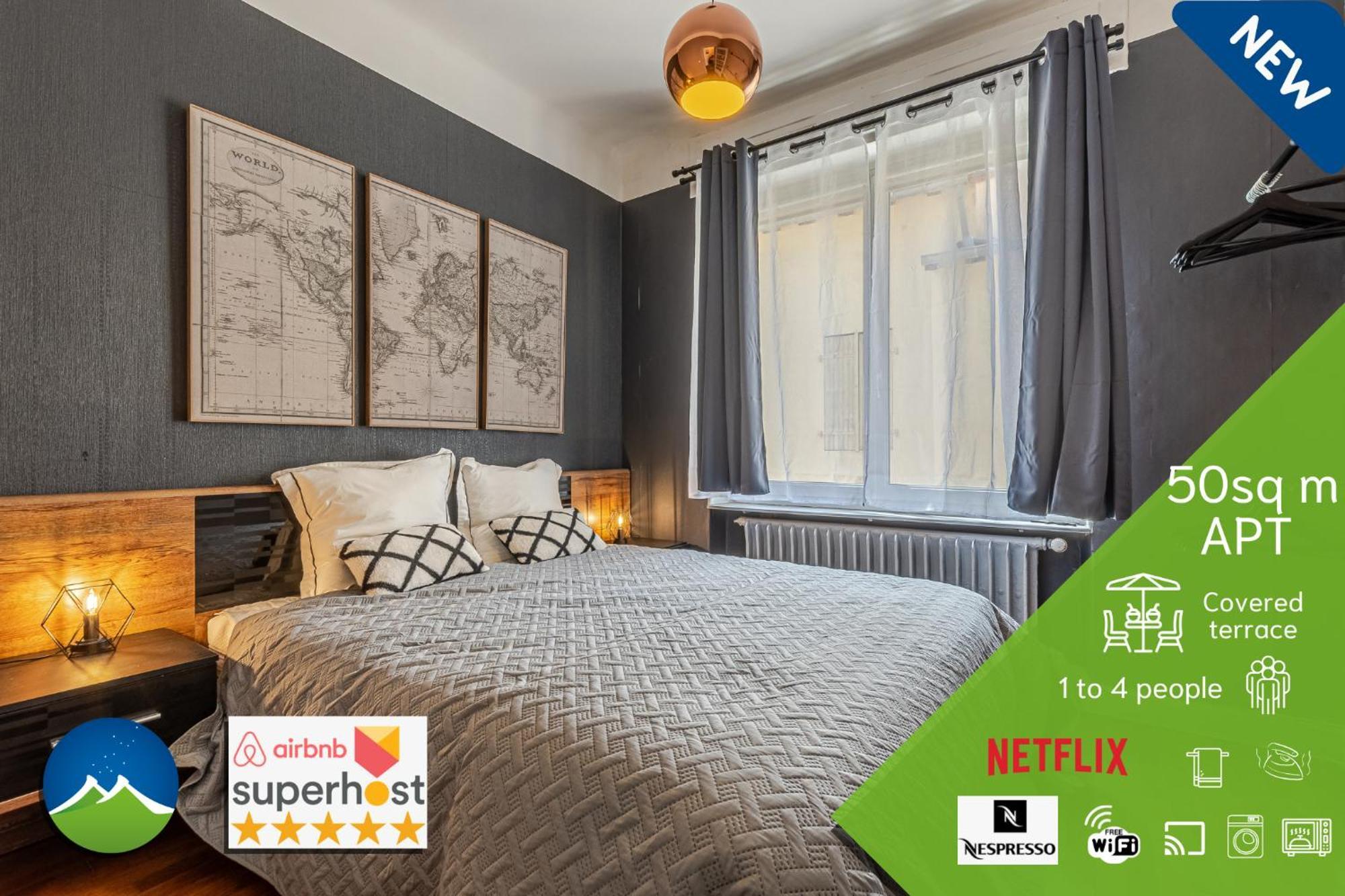 1 Studio & 4 Appts - 1 A 4 Lits - 1 A 7 Pers - 1 Immeuble - Confort, Flexibilite ------ English - 1 Studio & 4 Apts - 1 To 4 Beds - 1 To 7 Guests - Same Building - Comfort, Flexibility Hayange Buitenkant foto